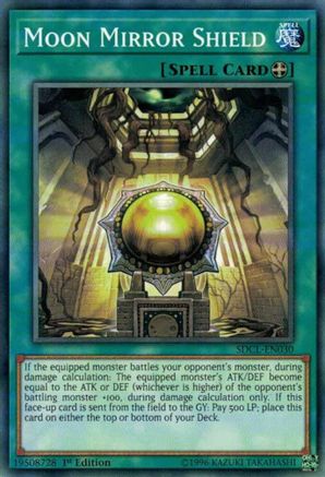 Moon Mirror Shield (SDCL-EN030) - Structure Deck: Cyberse Link 1st Edition-1