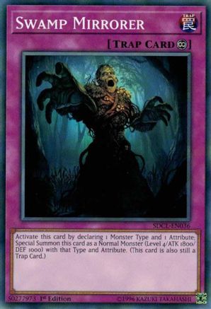 Swamp Mirrorer (SDCL-EN036) - Structure Deck: Cyberse Link 1st Edition-1