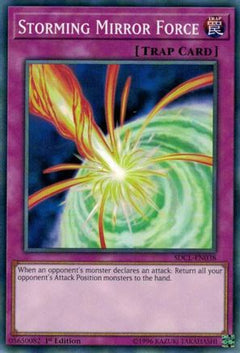Storming Mirror Force (SDCL-EN038) - Structure Deck: Cyberse Link 1st Edition-1