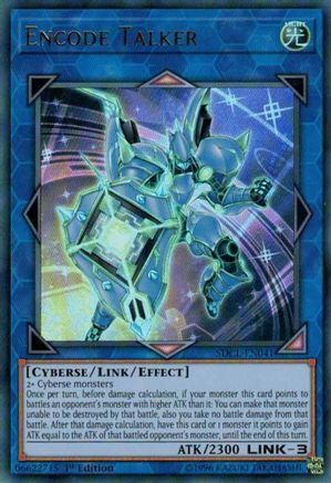 Encode Talker (SDCL-EN041) - Structure Deck: Cyberse Link 1st Edition-1