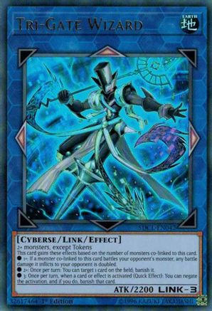 Tri-Gate Wizard (SDCL-EN042) - Structure Deck: Cyberse Link 1st Edition-1
