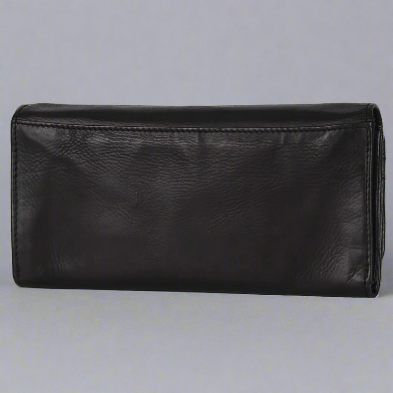 MET Women's Leather Clutch Wallet-3