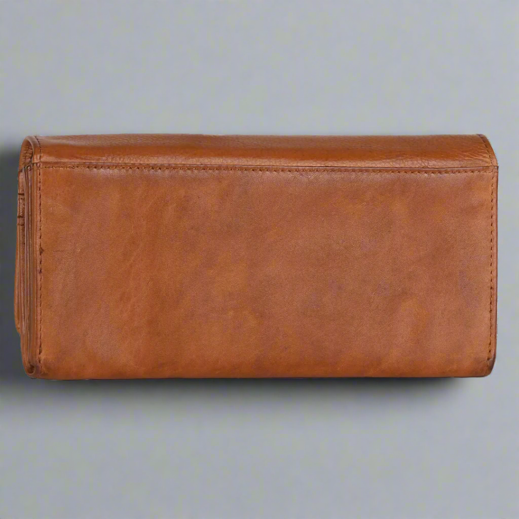 MET Women's Leather Clutch Wallet-6