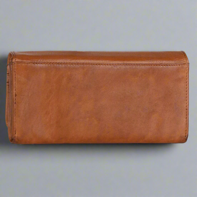 MET Women's Leather Clutch Wallet-6