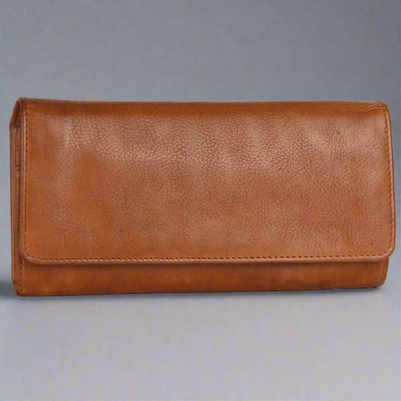 MET Women's Leather Clutch Wallet-4