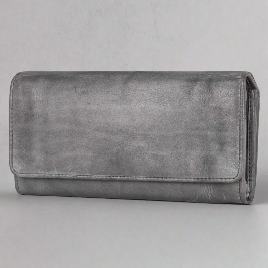 MET Women's Leather Clutch Wallet-7