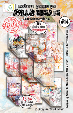 AALL and Create - A5 Design Paper - Colourful Correspondence-1