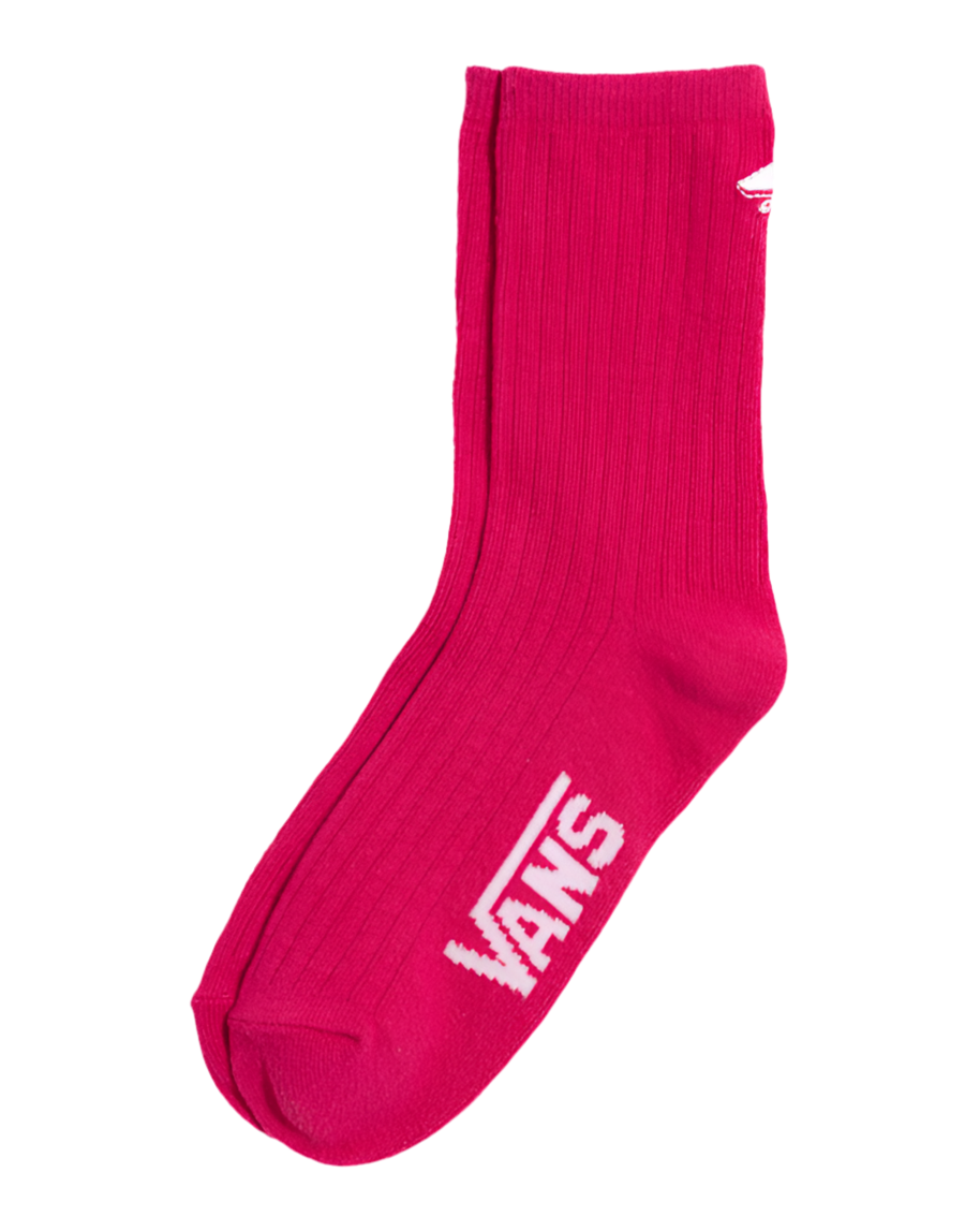Vans 'Kickin It Crew' Socks - Cherries Jubilee Pink (Women's)