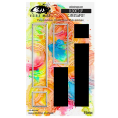 Visible Image Blocked Up 4in x 6in Stamp Set-1