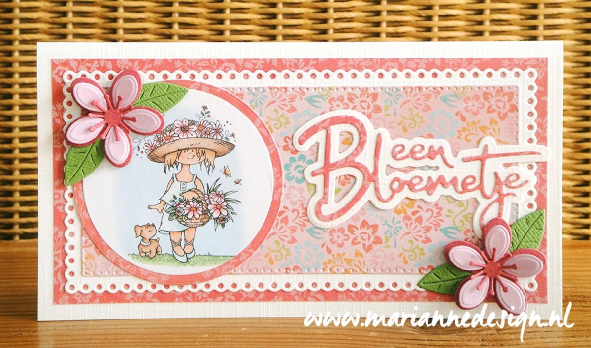 Marianne Design Craftables Die - Mini Slimline - 2 Squares-9