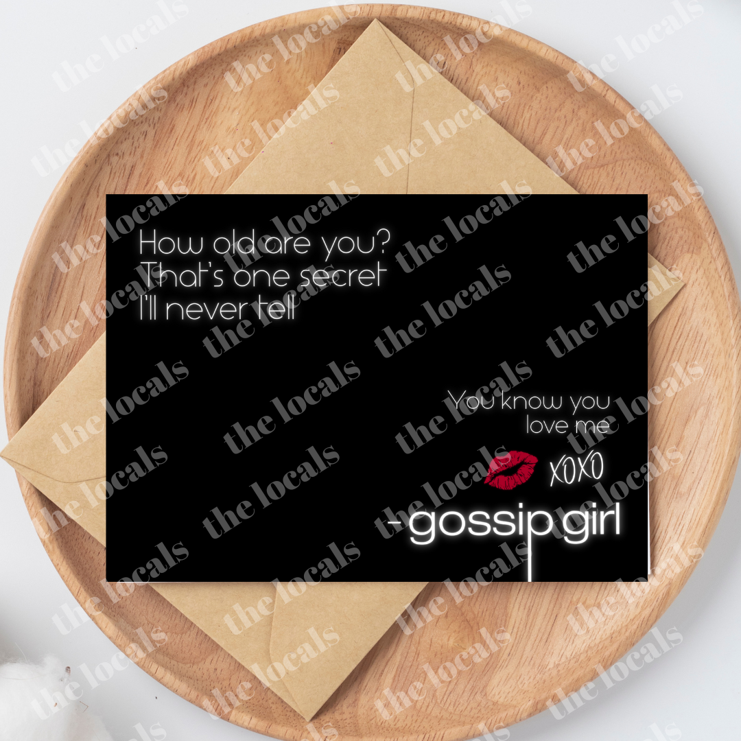 Secret I'll Never Tell Greeting Card-1