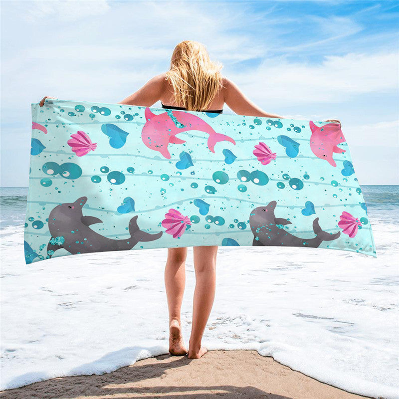 Square beach towel-6