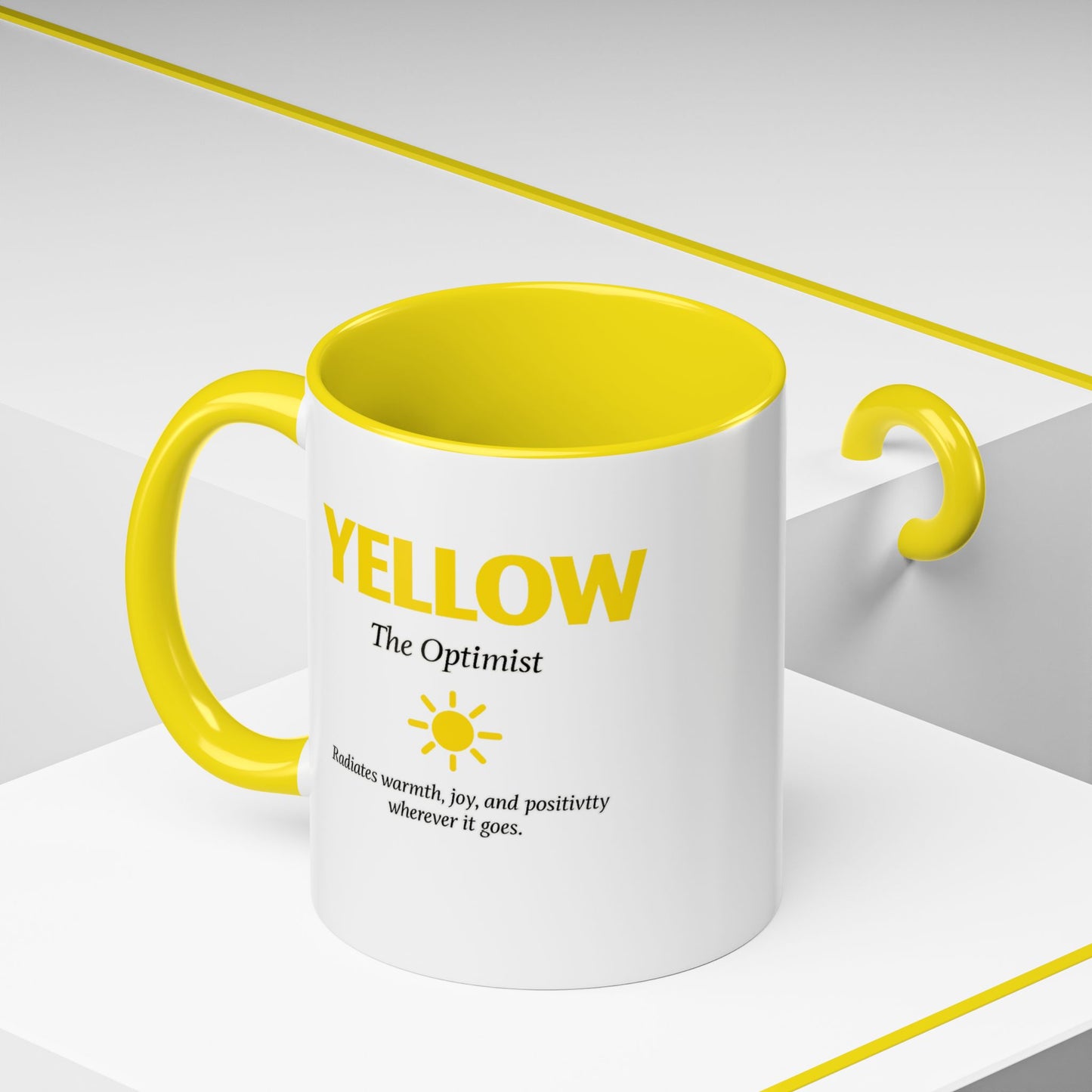 Color Personality Mug Collection - Yellow