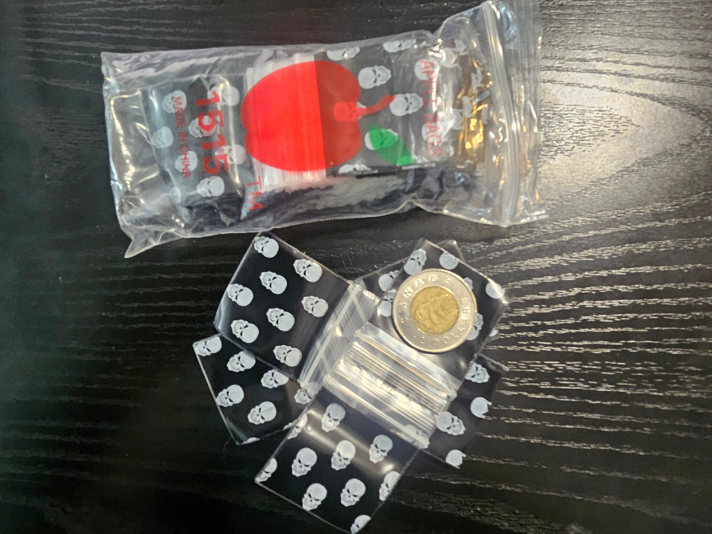 1515 Original Apple Bags: 1.5" x 1.5" Spades (100 pieces)