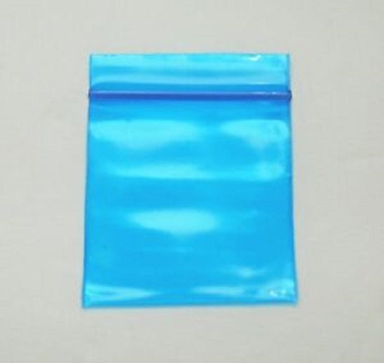 1515 Original Apple Bags: 1.5" x 1.5" Blue (1000 pieces)