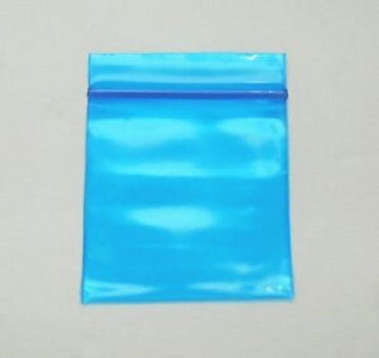 1515 Original Apple Bags: 1.5" x 1.5" Blue (1000 pieces)