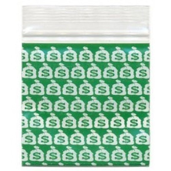 1515 Original Apple Bags: 1.5" x 1.5" Money Bag (1000 pieces)
