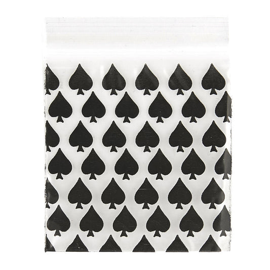 1515 Original Apple Bags: 1.5" x 1.5" Spades (1000 pieces)