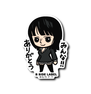 One Piece - Nico Robin 1 Small Sticker (B-SIDE LABEL)-1