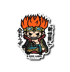 One Piece - Eustass Kid 3 Small Sticker (B-SIDE LABEL)-1