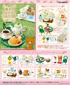 Rilakkuma Long-awaited British Tea Time (1 Random Box) (Re-ment Blind Box)-1