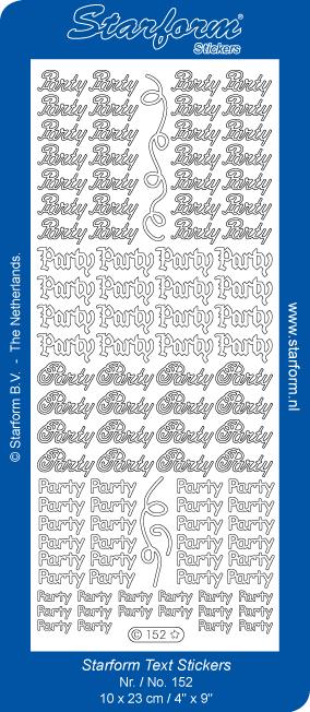Deco Stickers - Text - Party-1