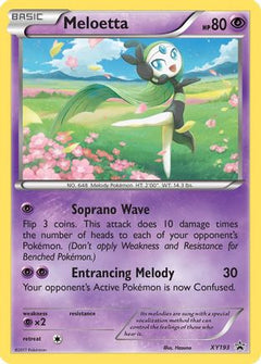 Meloetta - XY193/211 - XY Promos Holofoil-1