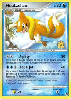 Floatzel - 37/106 - Countdown Calendar Promos-1