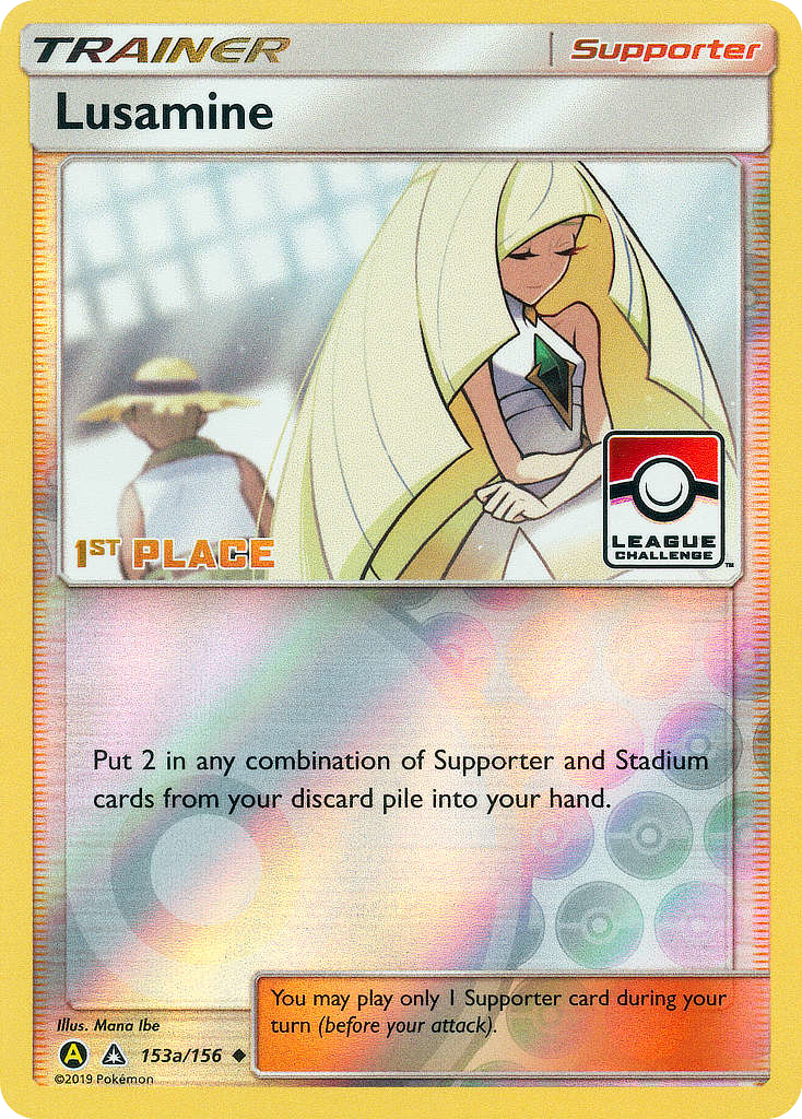 Lusamine 153a/156 - Ultra Prism Reverse Holofoil-1