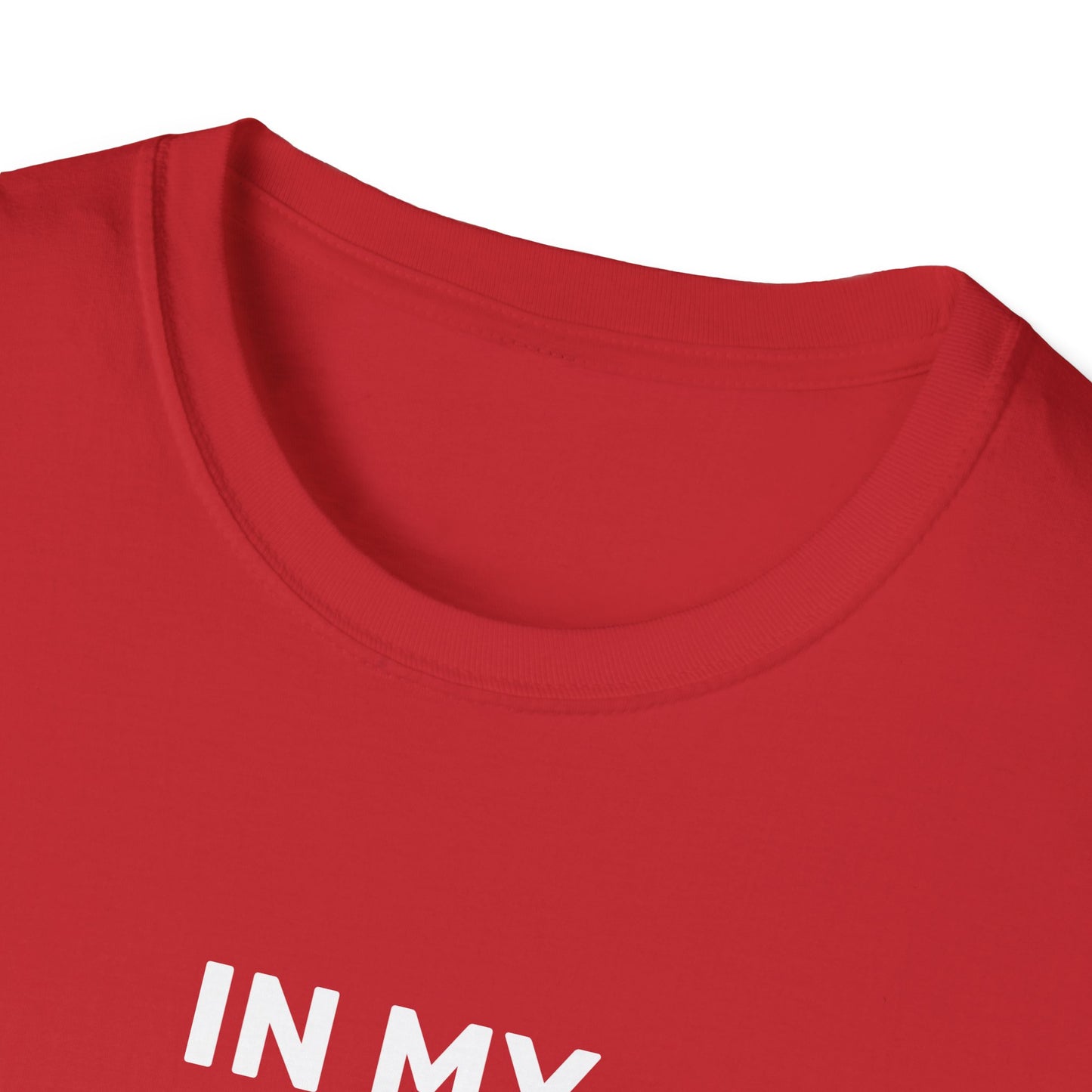 "In My Defense I Was Left Unsupervised" White Writing T-Shirt
