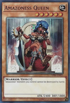 Amazoness Queen (OP06-EN025) - OTS Tournament Pack 6 Unlimited-1