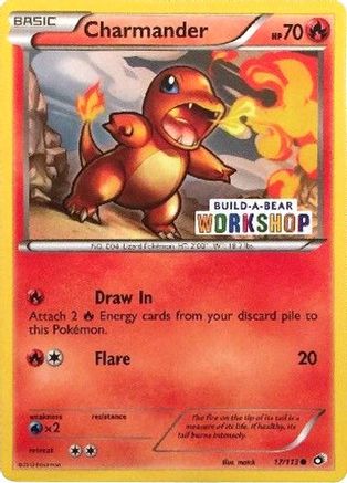 Charmander - 17/113 (Build-A-Bear Workshop Exclusive) 17 - Miscellaneous Cards & Products-1