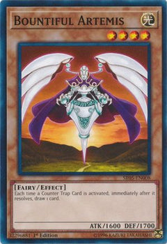 Bountiful Artemis (SR05-EN008) - Structure Deck: Wave of Light 1st Edition-1