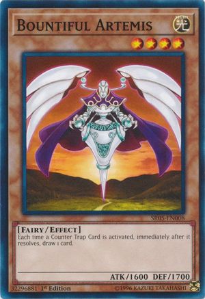Bountiful Artemis (SR05-EN008) - Structure Deck: Wave of Light 1st Edition-1