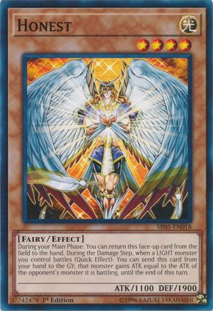 Honest (SR05-EN018) - Structure Deck: Wave of Light 1st Edition-1