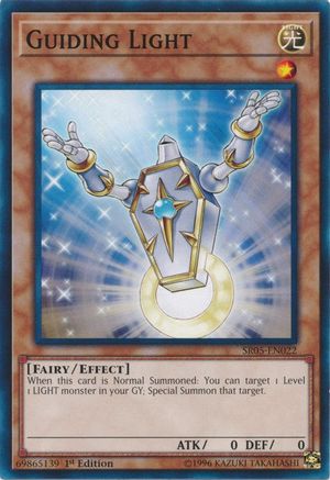 Guiding Light (SR05-EN022) - Structure Deck: Wave of Light 1st Edition-1