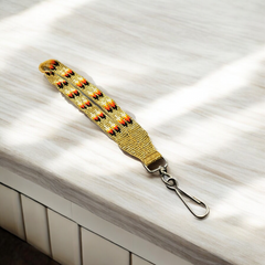 Golden Native American Style Wrist Lanyard-1