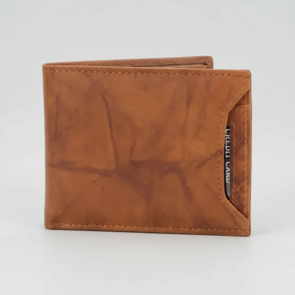 Men's RFID Bifold Wallet with Removable Card Sleeve-8