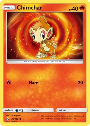 Chimchar (20)/156 - SM  Ultra Prism