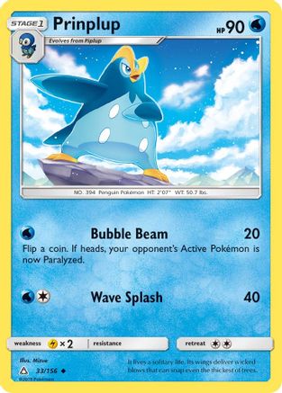 Prinplup 33/156 - SM  Ultra Prism-1