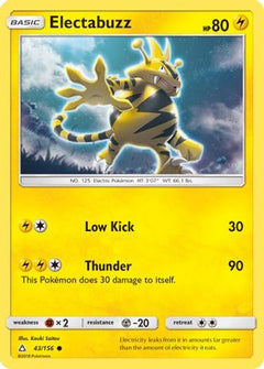 Electabuzz 43/156 - SM  Ultra Prism-1