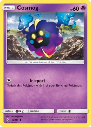 Cosmog 60/156 - SM  Ultra Prism Reverse Holofoil-1