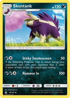 Skuntank/156 - SM  Ultra Prism Reverse Holofoil-1