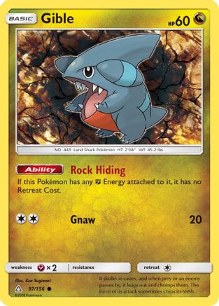 Gible (97) 97/156 - SM  Ultra Prism-1