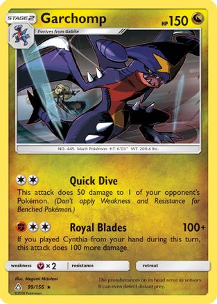 Garchomp 99/156 - SM  Ultra Prism-1