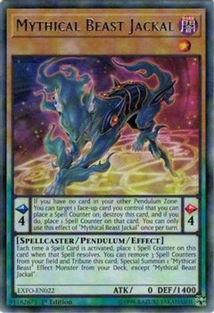 Mythical Beast Jackal (EXFO-EN022) - Extreme Force Unlimited-1