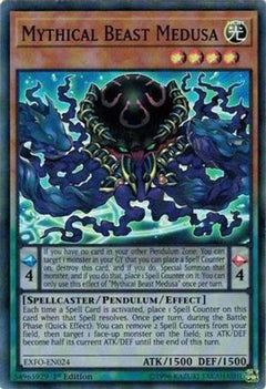 Mythical Beast Medusa (EXFO-EN024) - Extreme Force 1st Edition-1