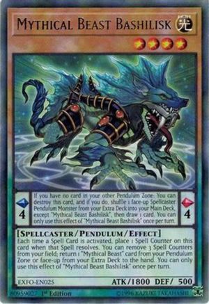 Mythical Beast Bashilisk (EXFO-EN025) - Extreme Force Unlimited-1