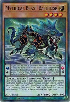 Mythical Beast Bashilisk (EXFO-EN025) - Extreme Force Unlimited-1