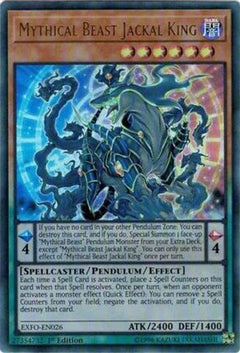 Mythical Beast Jackal King (EXFO-EN026) - Extreme Force Unlimited-1